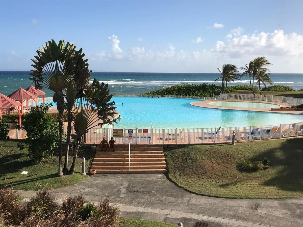 Coeur Tiare Studio Lounge Piscine Plage Cocotiers Saint-Francois  Kültér fotó