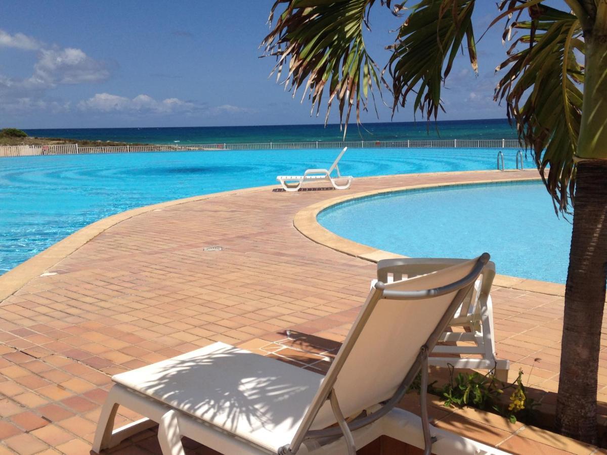 Coeur Tiare Studio Lounge Piscine Plage Cocotiers Saint-Francois  Kültér fotó